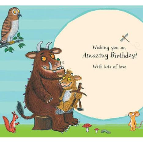 The Gruffalo Super Son Birthday Card Extra Image 1